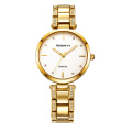 RE 207 Ladies Watches Top Brand Luxury Steel Strap Women Watches Casual Gold Bracelet Classic Quartz Female Clocks